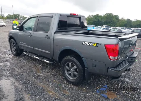 2013 Nissan Titan Pro-4X from USA, damaged, VIN 1N6BA0EC6DN309194